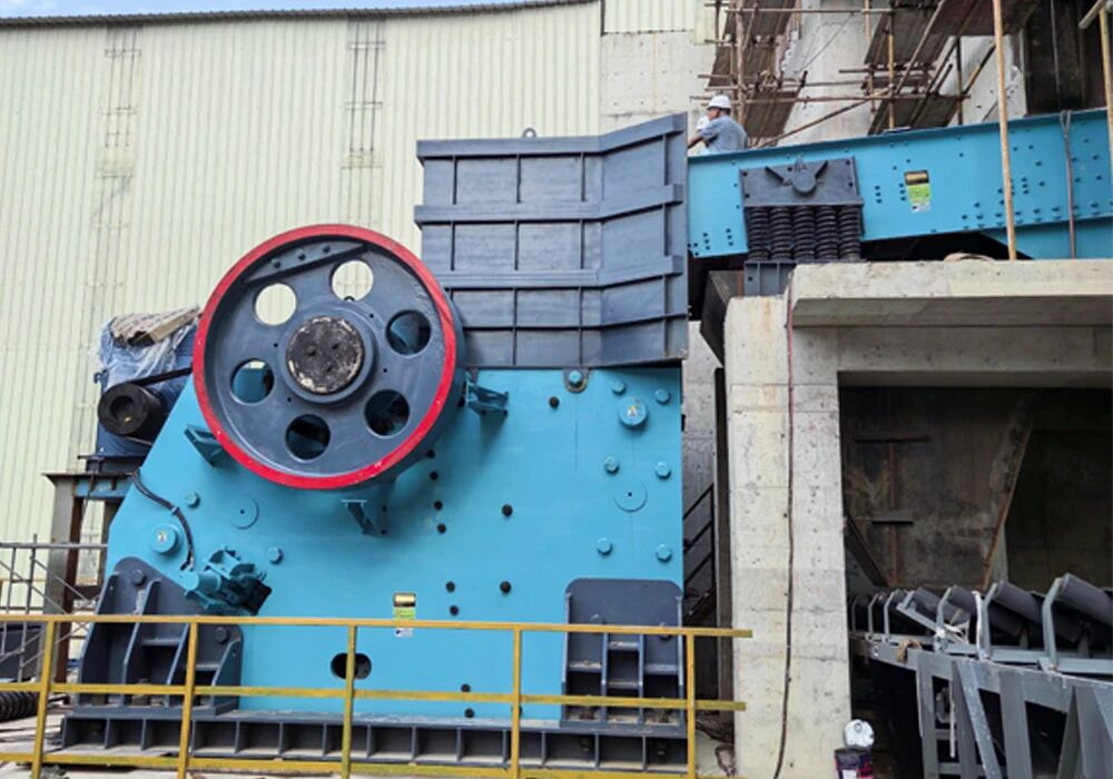 再創(chuàng)佳績！上海山美股份JC771超1800噸/小時(shí)大型顎破成功應(yīng)用于柳州祥云建材技改項(xiàng)目